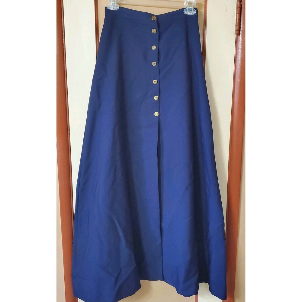 Vintage Joy Stevens maxi-length flared skirt size XS women's, 26" Waist